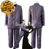 【In Stock】Movie The Addams Family Cosplay Gomez Costume Costumes